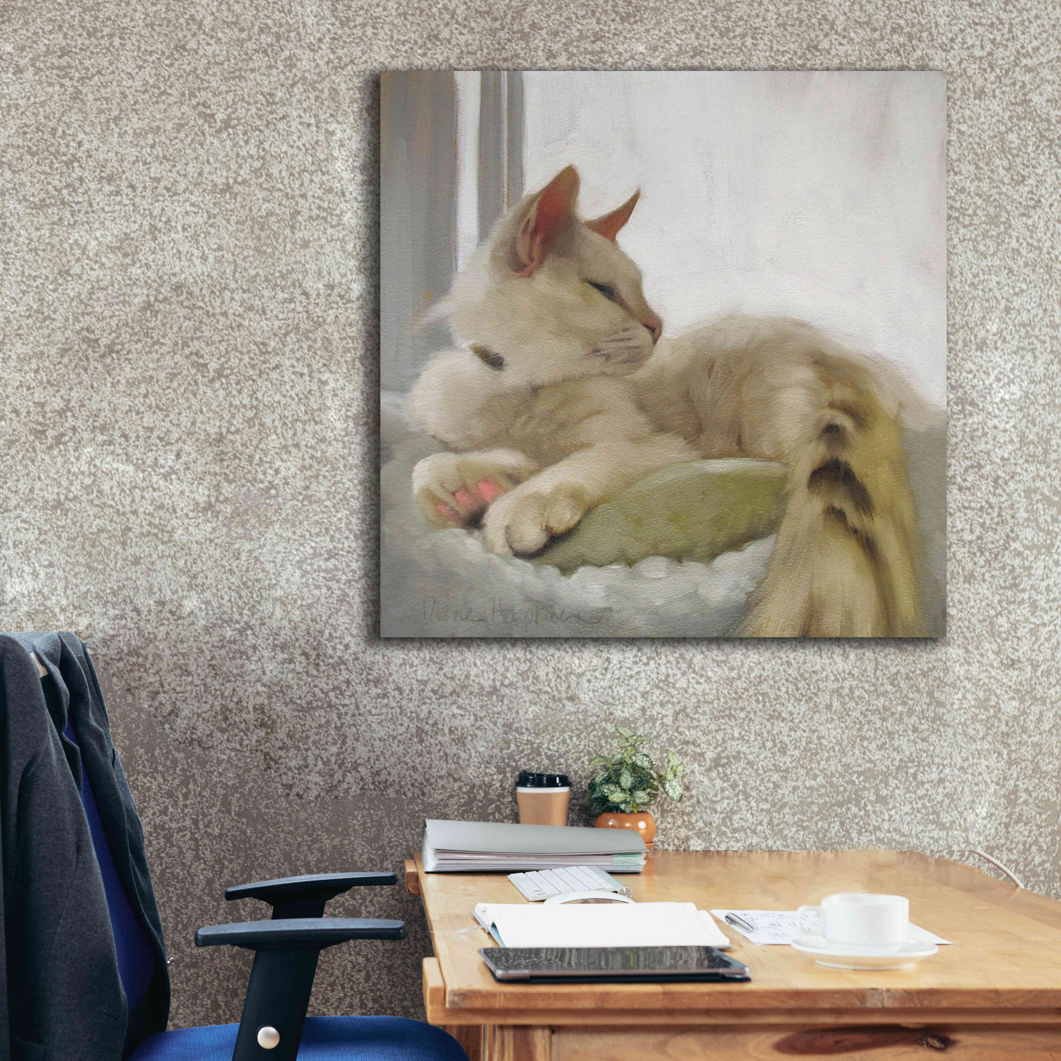 'Through the Window' by Diane Hoeptner, Giclee Canvas Wall Art,37x37