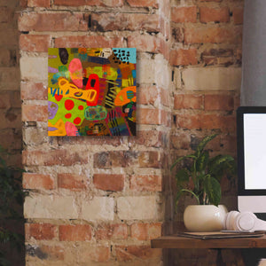 'Conversations in the Abstract 19' by Downs, Giclee Canvas Wall Art,12x12
