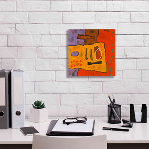 'Conversations in the Abstract 21' by Downs, Giclee Canvas Wall Art,12x12