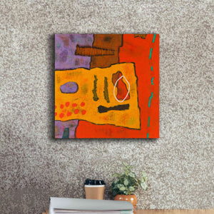 'Conversations in the Abstract 21' by Downs, Giclee Canvas Wall Art,18x18