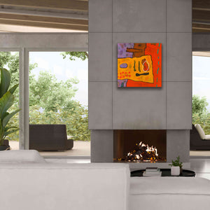 'Conversations in the Abstract 21' by Downs, Giclee Canvas Wall Art,26x26