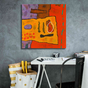 'Conversations in the Abstract 21' by Downs, Giclee Canvas Wall Art,26x26