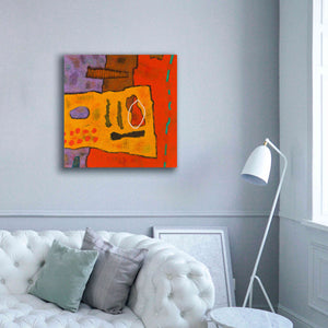 'Conversations in the Abstract 21' by Downs, Giclee Canvas Wall Art,37x37