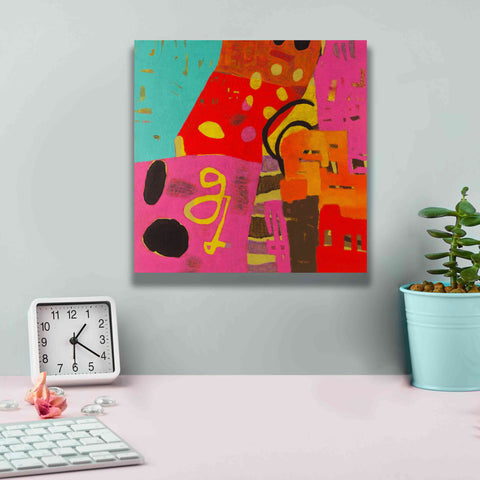 Image of 'Conversations in the Abstract 23' by Downs, Giclee Canvas Wall Art,12x12
