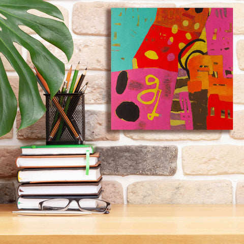 Image of 'Conversations in the Abstract 23' by Downs, Giclee Canvas Wall Art,12x12