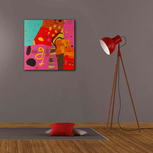 'Conversations in the Abstract 23' by Downs, Giclee Canvas Wall Art,26x26