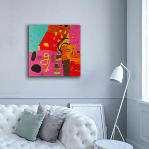 'Conversations in the Abstract 23' by Downs, Giclee Canvas Wall Art,37x37