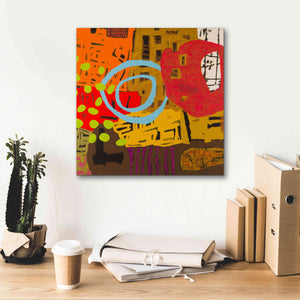 'Conversations in the Abstract 28' by Downs, Giclee Canvas Wall Art,18x18