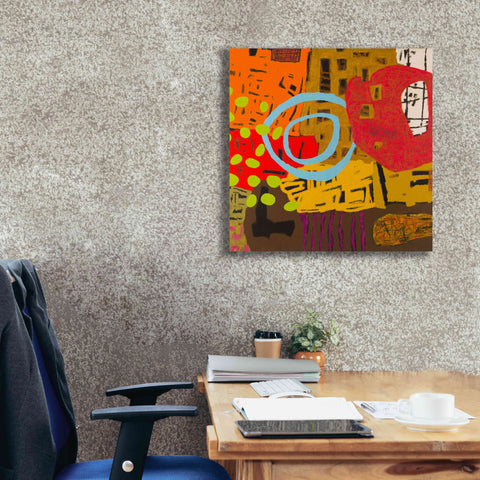 Image of 'Conversations in the Abstract 28' by Downs, Giclee Canvas Wall Art,26x26