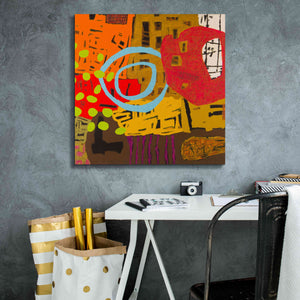 'Conversations in the Abstract 28' by Downs, Giclee Canvas Wall Art,26x26