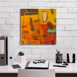 'Conversations in the Abstract 31' by Downs, Giclee Canvas Wall Art,18x18