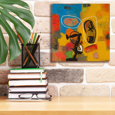 Image of 'Conversations in the Abstract 32' by Downs, Giclee Canvas Wall Art,12x12