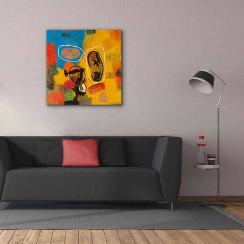 Image of 'Conversations in the Abstract 32' by Downs, Giclee Canvas Wall Art,37x37