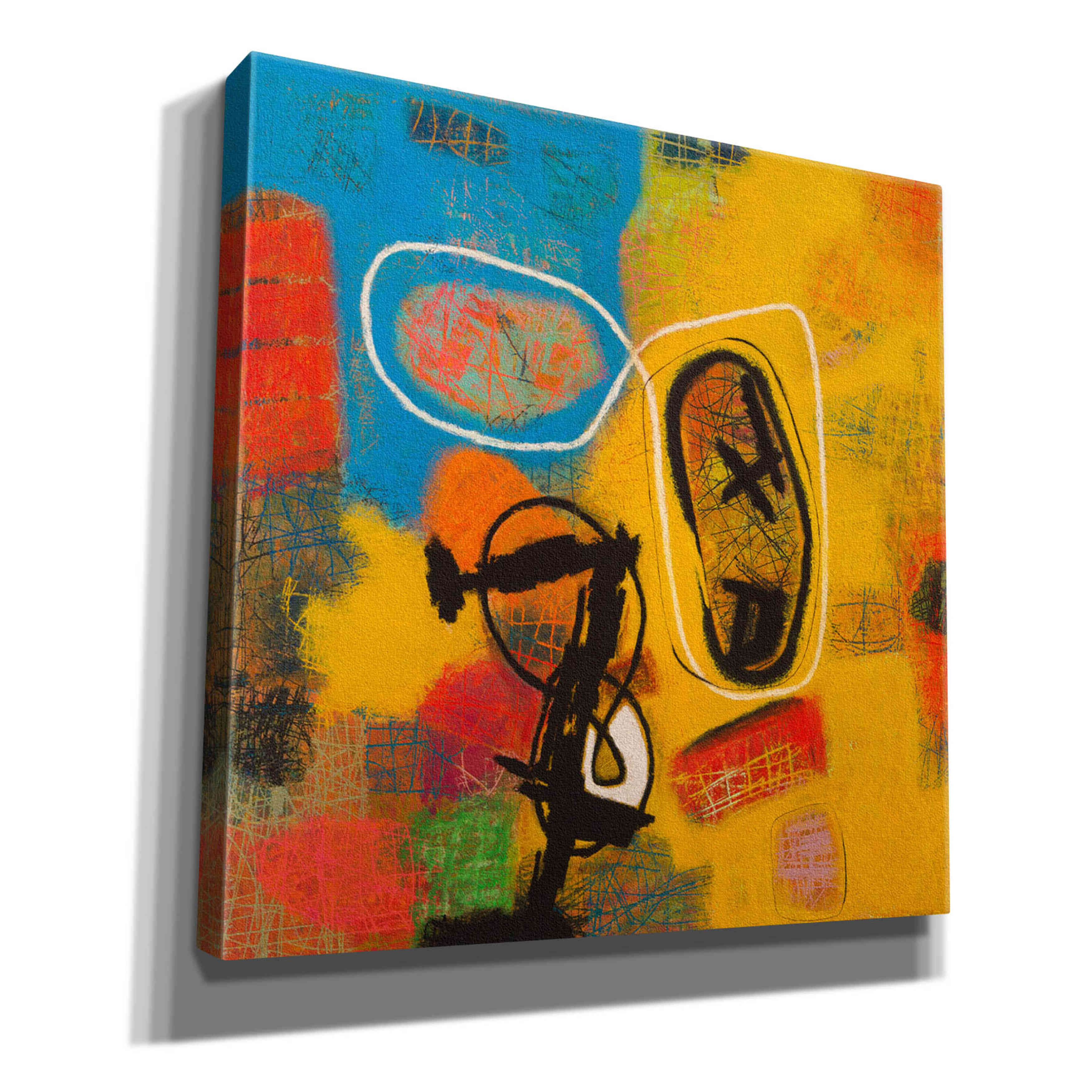 'Conversations in the Abstract 32' by Downs, Giclee Canvas Wall Art