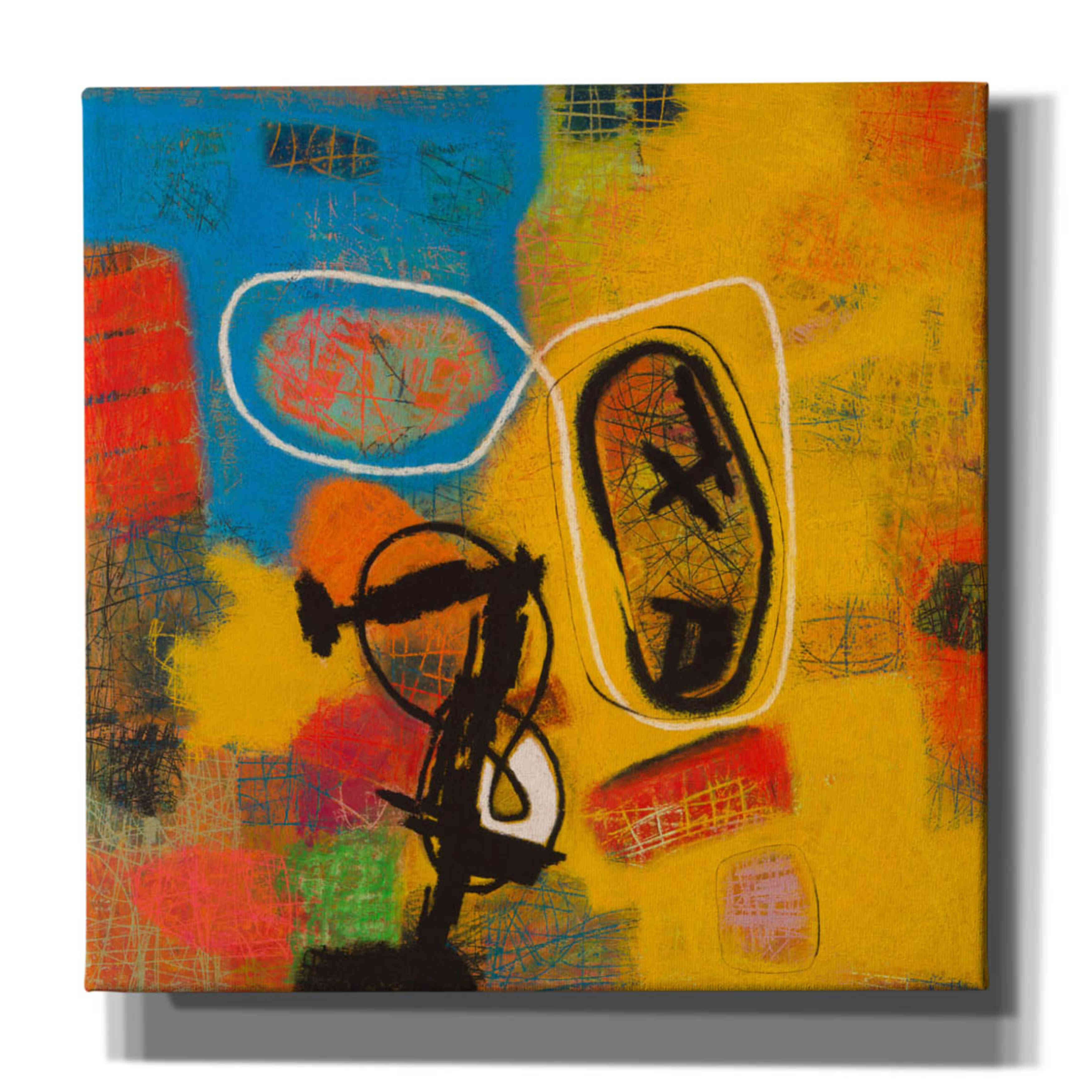 'Conversations in the Abstract 32' by Downs, Giclee Canvas Wall Art
