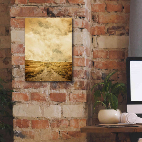 Image of 'Ranch Gate' by Edward M. Fielding, Giclee Canvas Wall Art,12x16