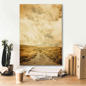 'Ranch Gate' by Edward M. Fielding, Giclee Canvas Wall Art,18x26