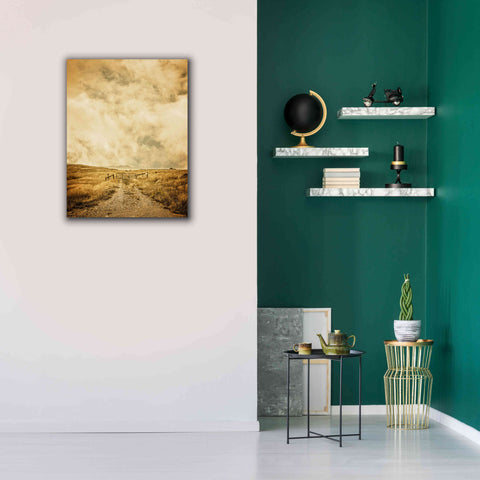 Image of 'Ranch Gate' by Edward M. Fielding, Giclee Canvas Wall Art,26x34