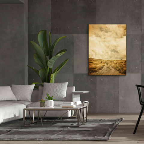 Image of 'Ranch Gate' by Edward M. Fielding, Giclee Canvas Wall Art,40x54