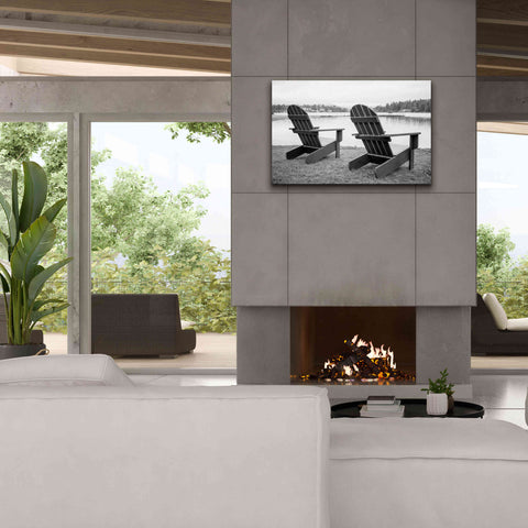 Image of 'Relaxing at the Lake' by Edward M. Fielding, Giclee Canvas Wall Art,40x26