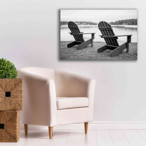 Image of 'Relaxing at the Lake' by Edward M. Fielding, Giclee Canvas Wall Art,40x26
