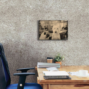 'Singles Night' by Edward M. Fielding, Giclee Canvas Wall Art,18x12
