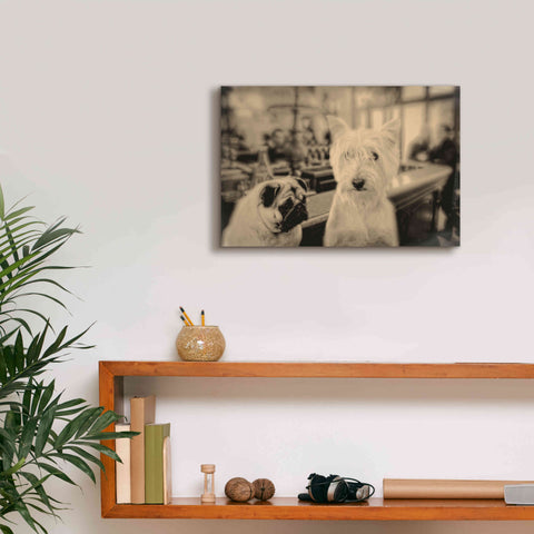 Image of 'Singles Night' by Edward M. Fielding, Giclee Canvas Wall Art,18x12
