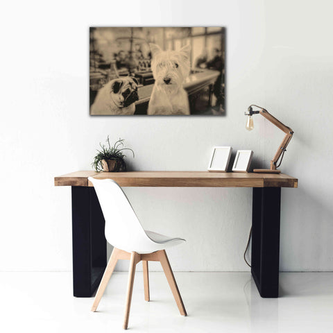 Image of 'Singles Night' by Edward M. Fielding, Giclee Canvas Wall Art,40x26