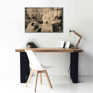 'Singles Night' by Edward M. Fielding, Giclee Canvas Wall Art,40x26