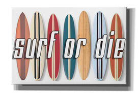 'Surf of Die' by Edward M. Fielding, Giclee Canvas Wall Art