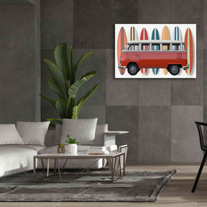 'Surfer Van' by Edward M. Fielding, Giclee Canvas Wall Art,60x40