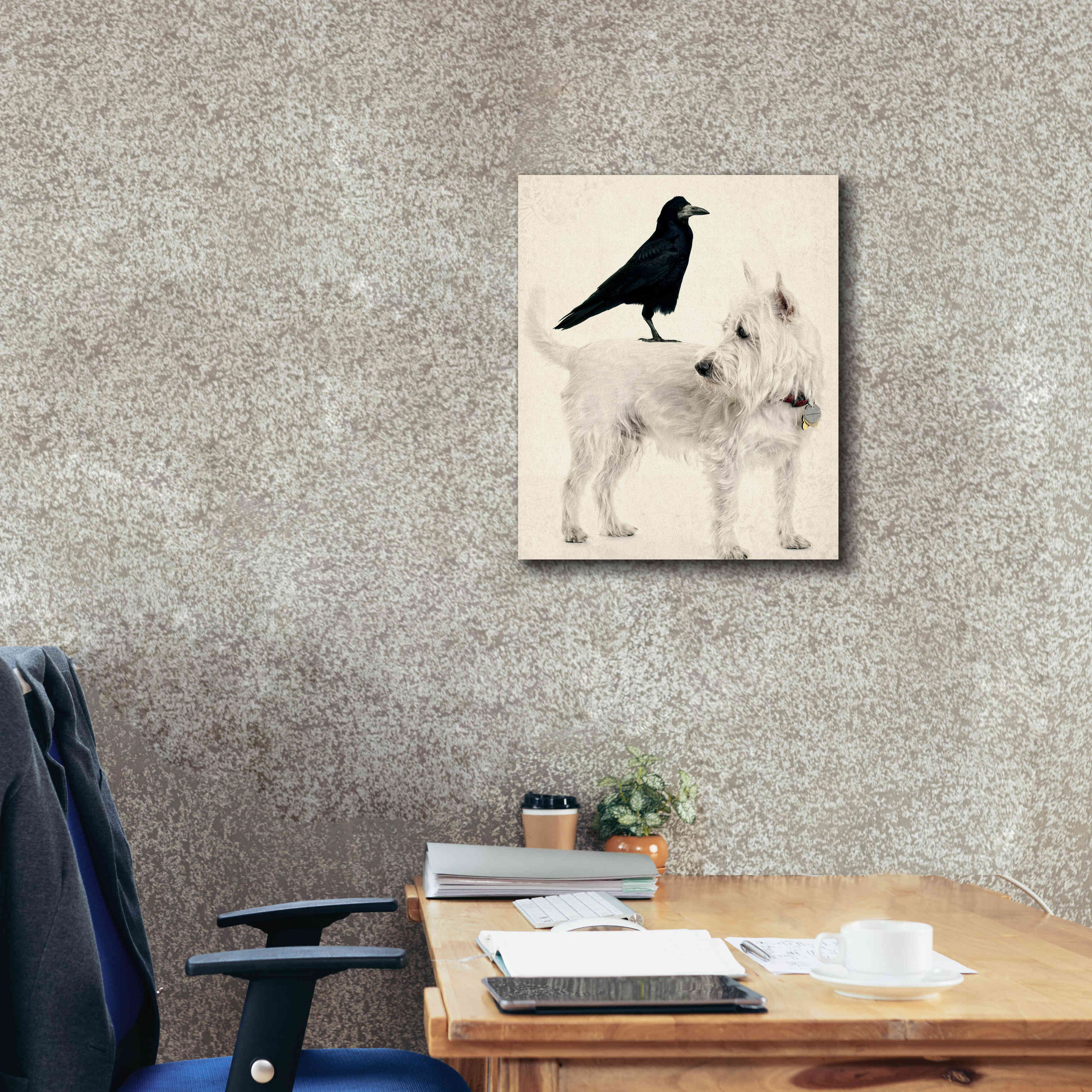 'The Hitchhiker' by Edward M. Fielding, Giclee Canvas Wall Art,20x24