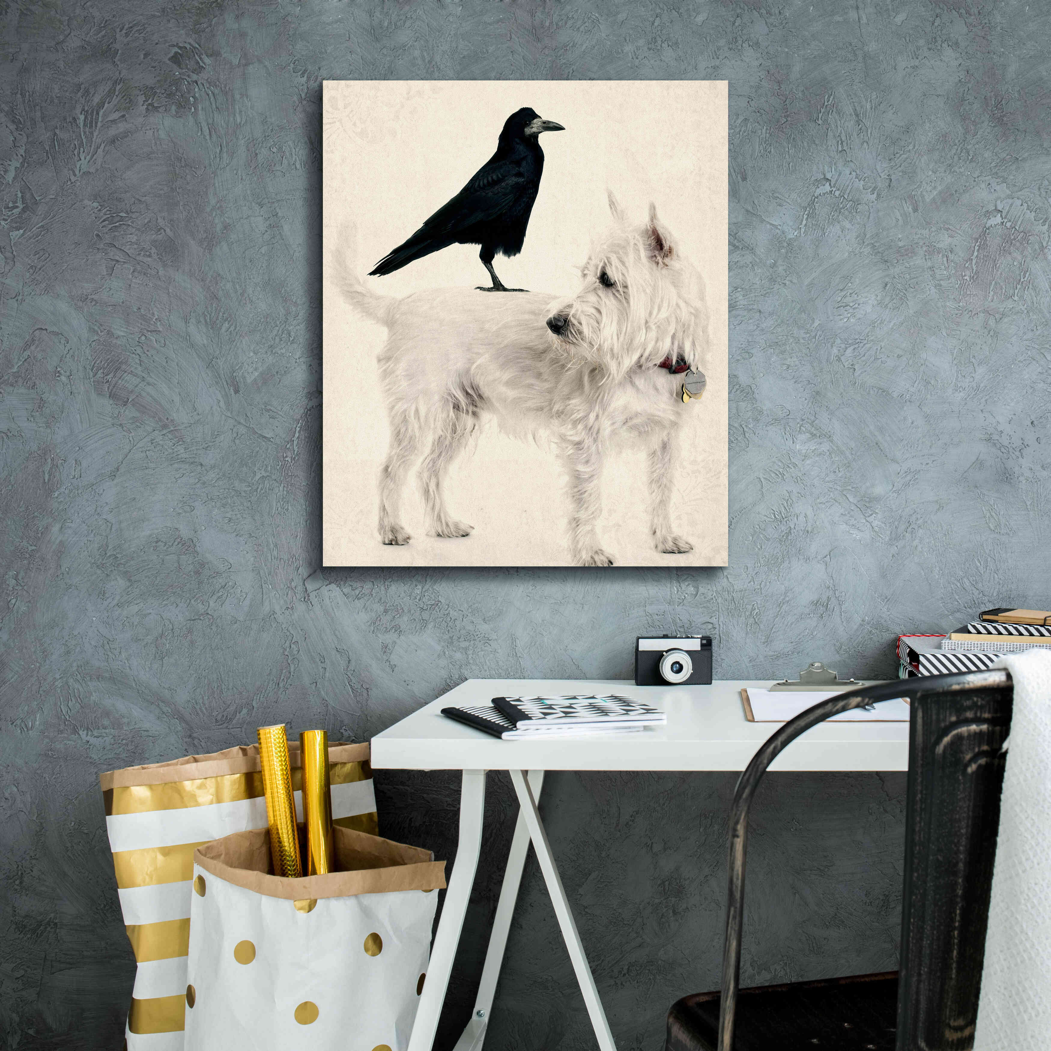 'The Hitchhiker' by Edward M. Fielding, Giclee Canvas Wall Art,20x24