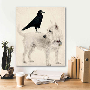 'The Hitchhiker' by Edward M. Fielding, Giclee Canvas Wall Art,20x24