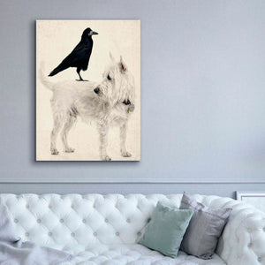 'The Hitchhiker' by Edward M. Fielding, Giclee Canvas Wall Art,40x54
