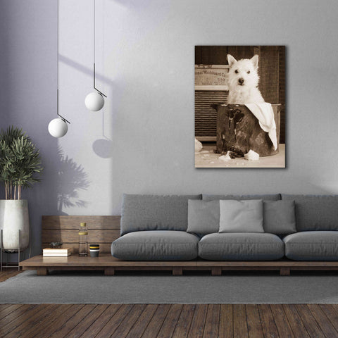 Image of 'Vintage Wash Day' by Edward M. Fielding, Giclee Canvas Wall Art,40x54