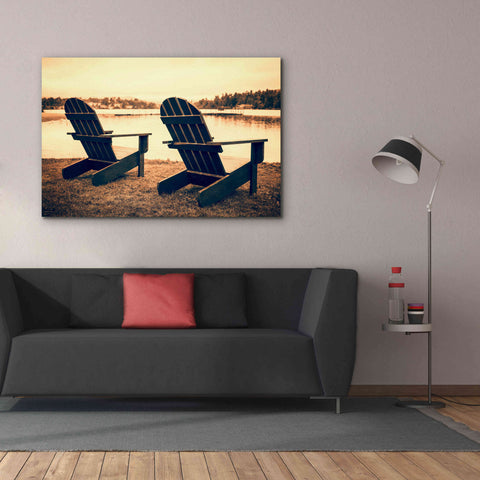 Image of 'At the Lakes' by Edward M. Fielding, Giclee Canvas Wall Art,60x40
