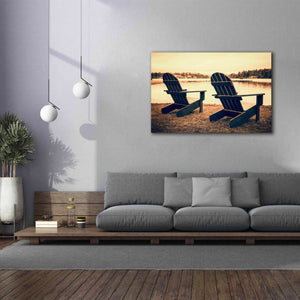 'At the Lakes' by Edward M. Fielding, Giclee Canvas Wall Art,60x40