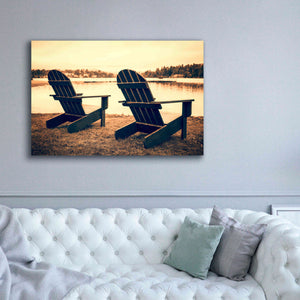 'At the Lakes' by Edward M. Fielding, Giclee Canvas Wall Art,60x40