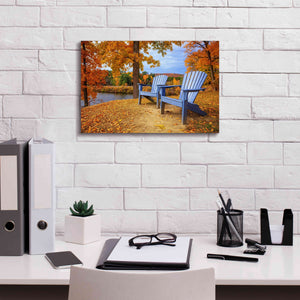 'Autumn Splendor' by Edward M. Fielding, Giclee Canvas Wall Art,18x12
