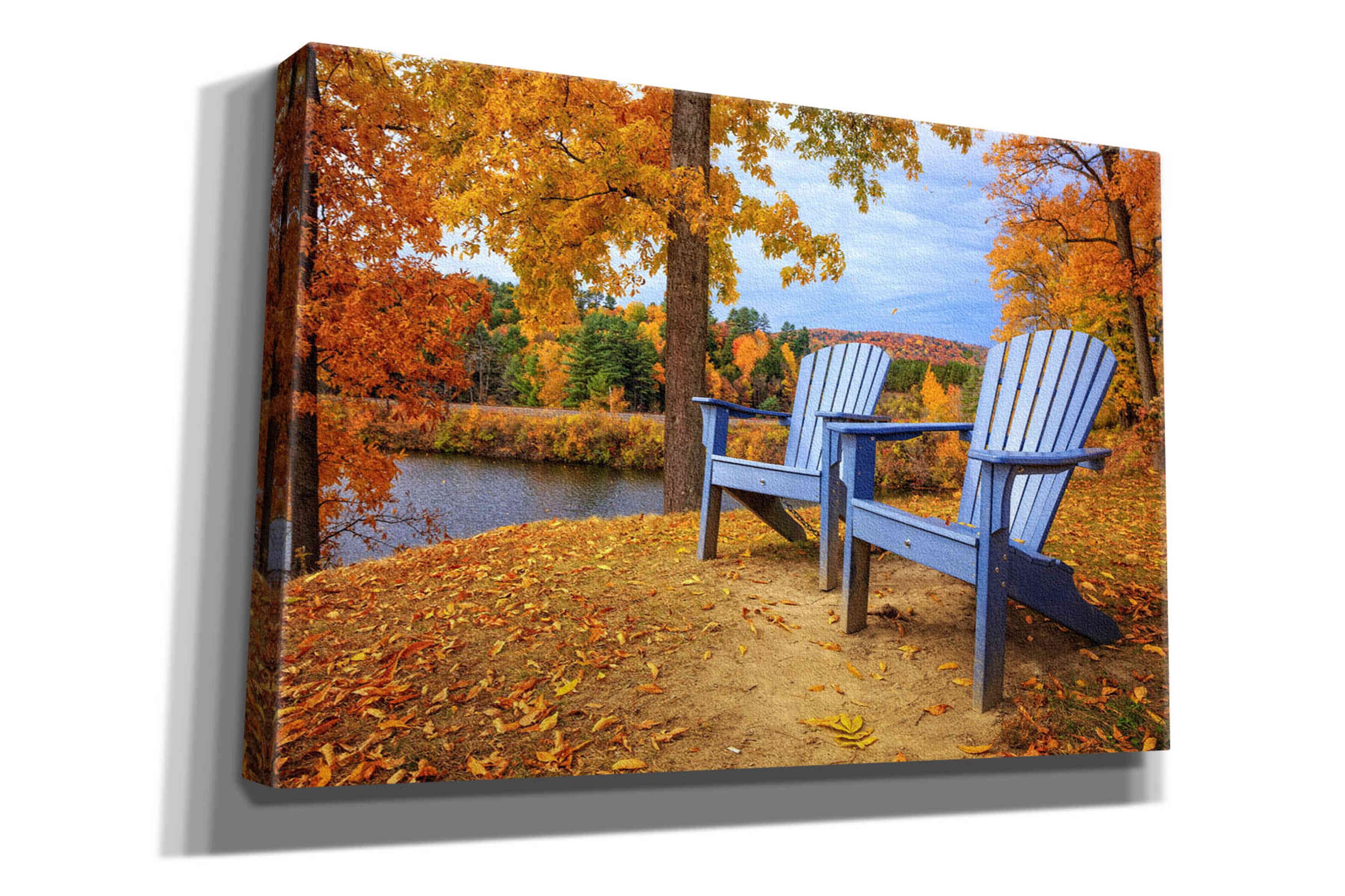 'Autumn Splendor' by Edward M. Fielding, Giclee Canvas Wall Art