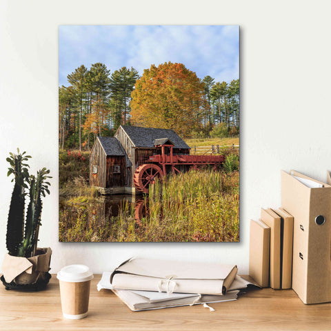 Image of 'Grist Mill' by Edward M. Fielding, Giclee Canvas Wall Art,20x24