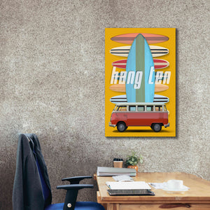 'Hang Ten' by Edward M. Fielding, Giclee Canvas Wall Art,26x40