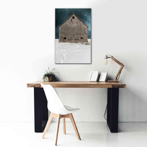 'Old Barn' by Edward M. Fielding, Giclee Canvas Wall Art,26x40