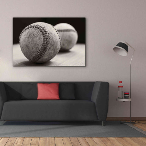 Image of 'Old Baseballs' by Edward M. Fielding, Giclee Canvas Wall Art,60x40
