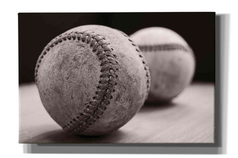 Image of 'Old Baseballs' by Edward M. Fielding, Giclee Canvas Wall Art