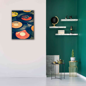 'Old Records' by Edward M. Fielding, Giclee Canvas Wall Art,26x34