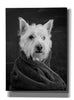 'Portrait of a Westy Dog' by Edward M. Fielding, Giclee Canvas Wall Art