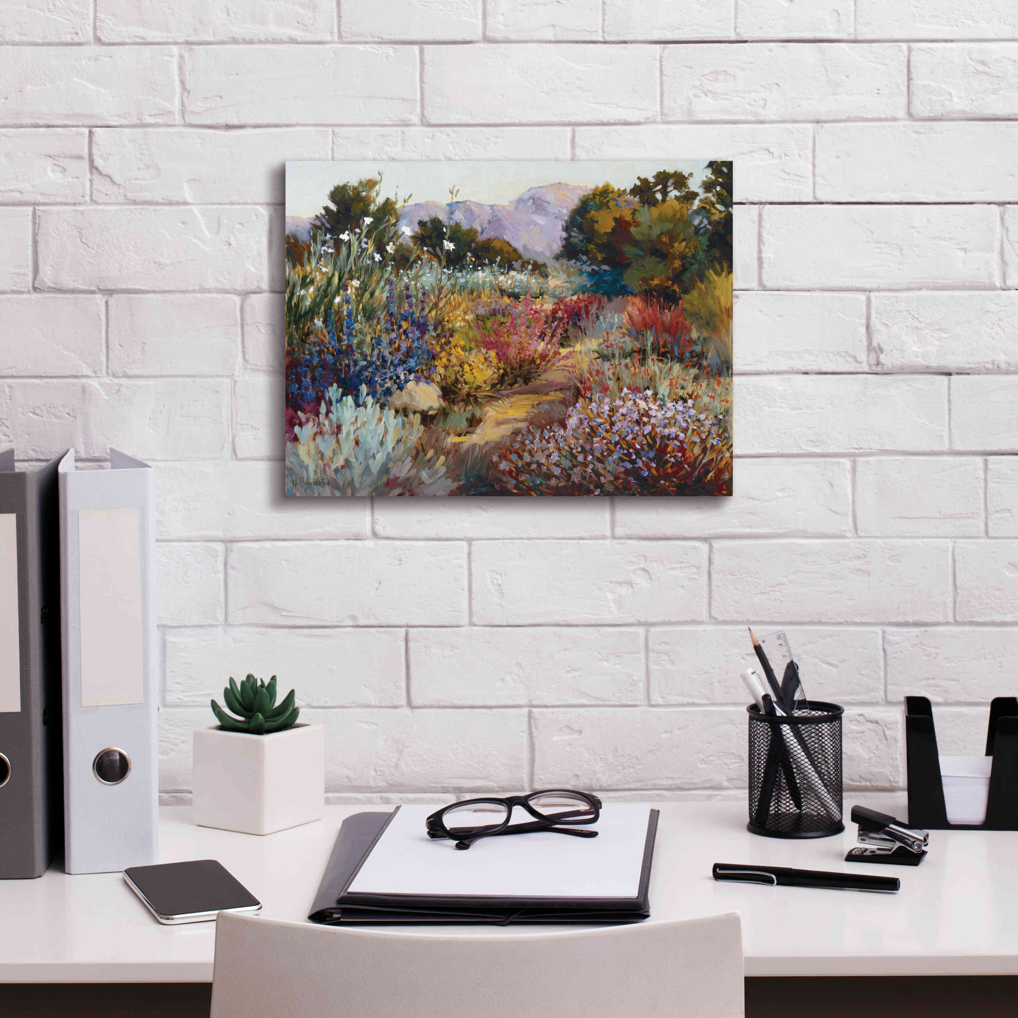 'Morning Bloom' by Ellie Freudenstein, Giclee Canvas Wall Art,16x12