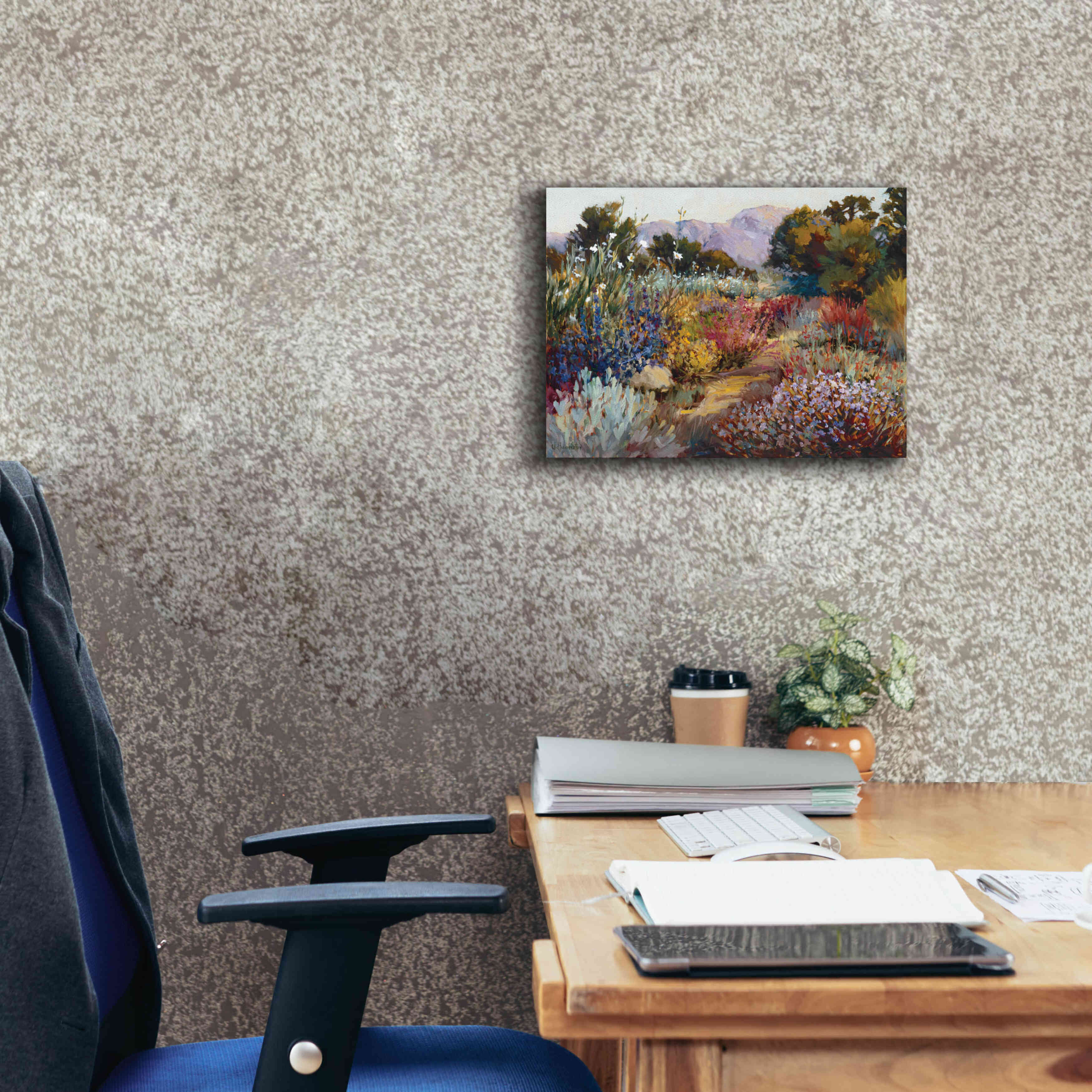 'Morning Bloom' by Ellie Freudenstein, Giclee Canvas Wall Art,16x12